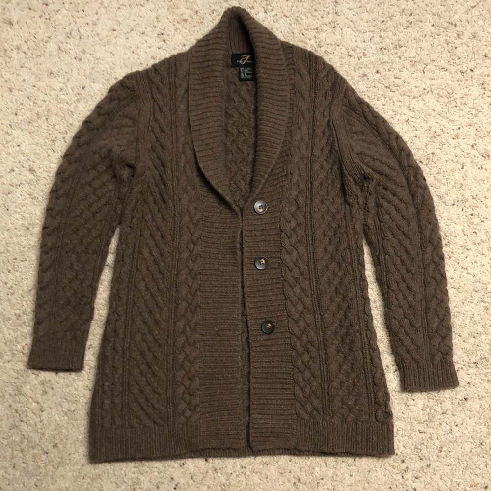 Cardigan sweater cashmere size small
